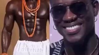 Very dark man/Very black man Hot Video Handjob